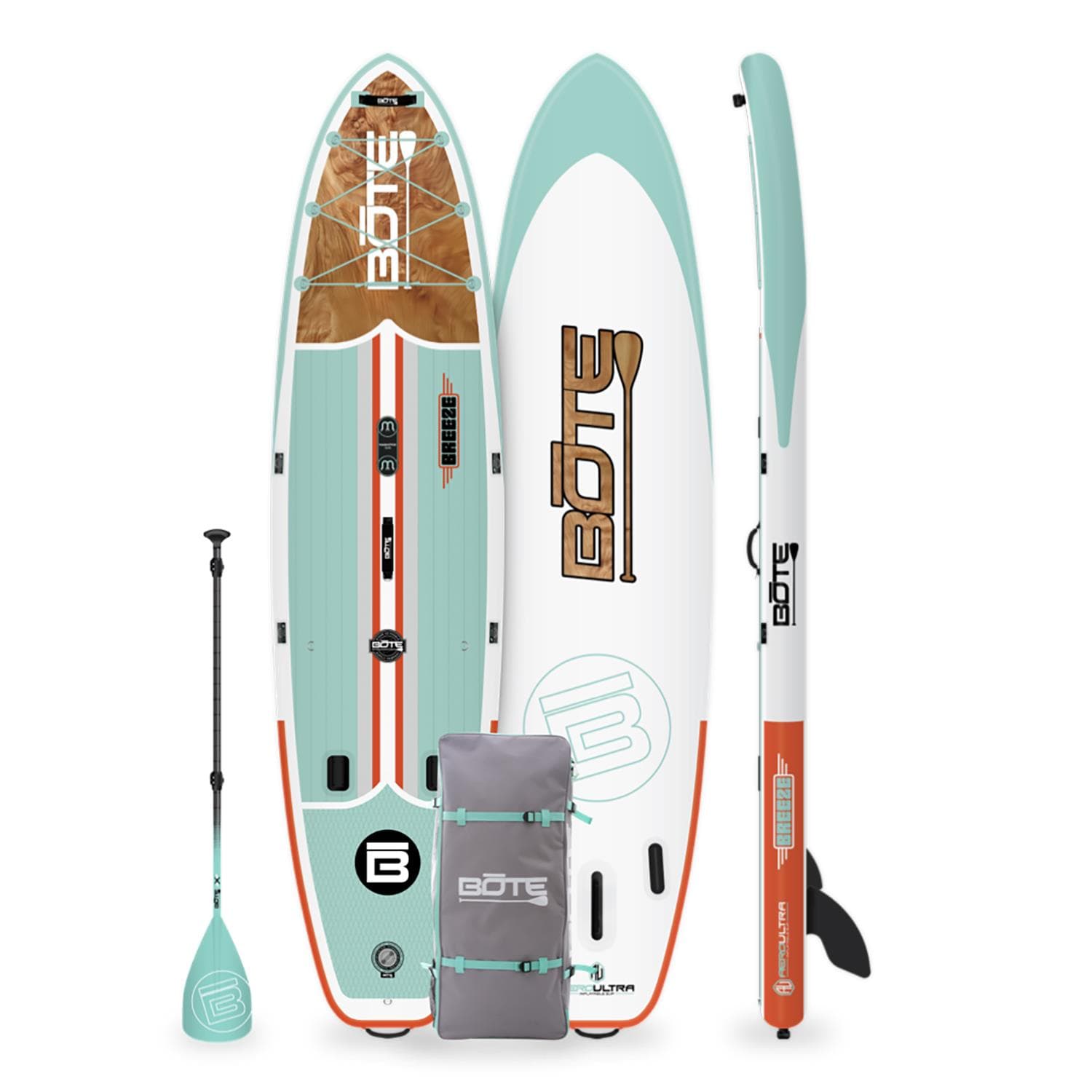 BOTE Breeze Aero 11'6" Magnepod Duo Paddleboard - Classic Cedar