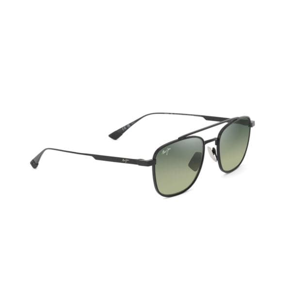 Kahana Polarized Sunglasses Matte Black Frame Maui HT Lens