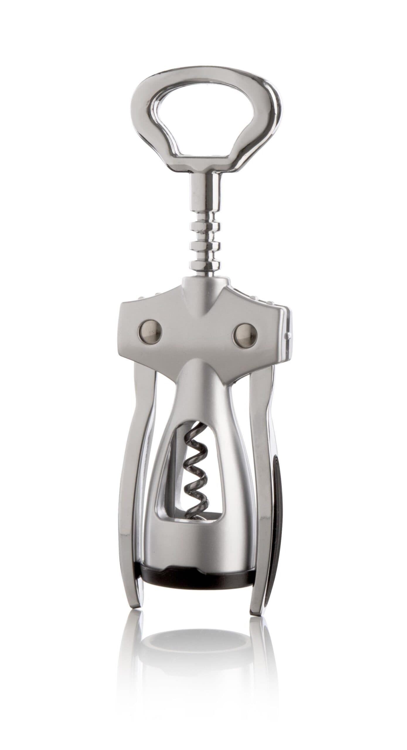 Vacu Vin Winged Corkscrew - Silver