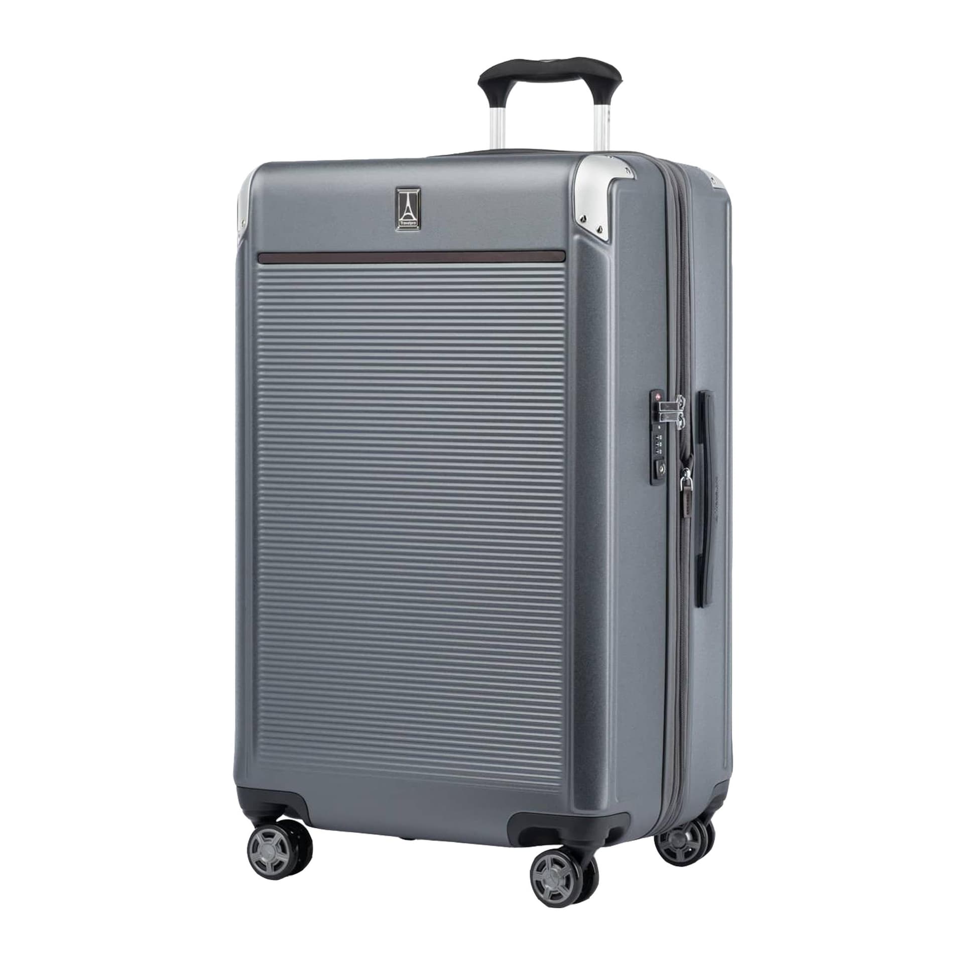 Platinum Elite Large Check-In Hardside Spinner - Vintage Grey