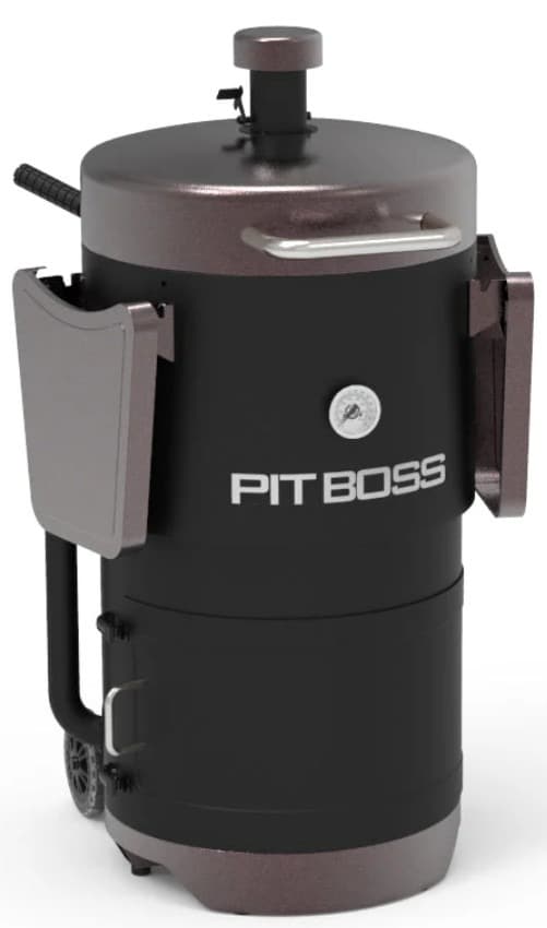 CHARCOAL/PELLET BARREL DRUM SMOKER (PBV24CB)