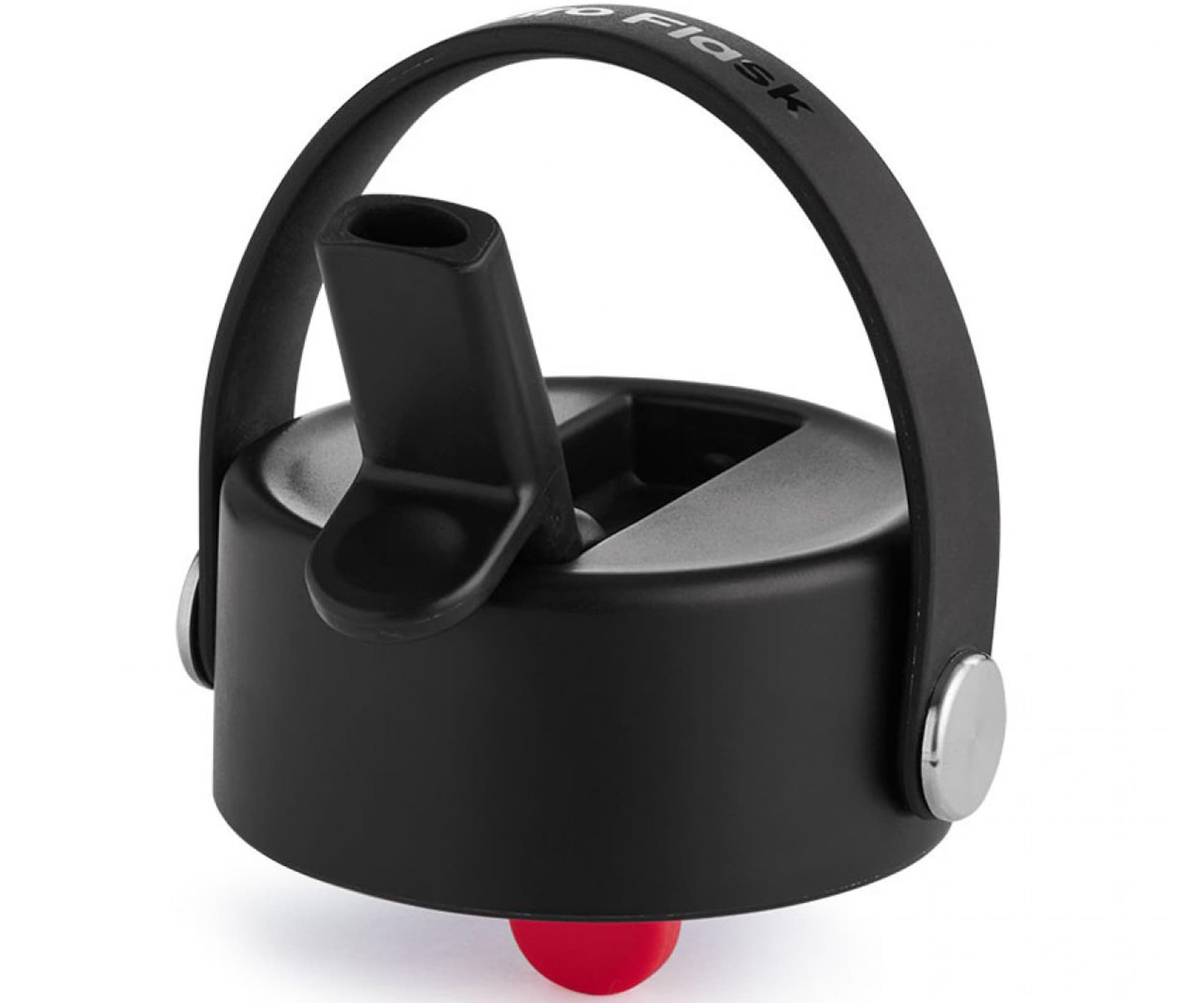 Wide Mouth Flex Straw Cap - Black