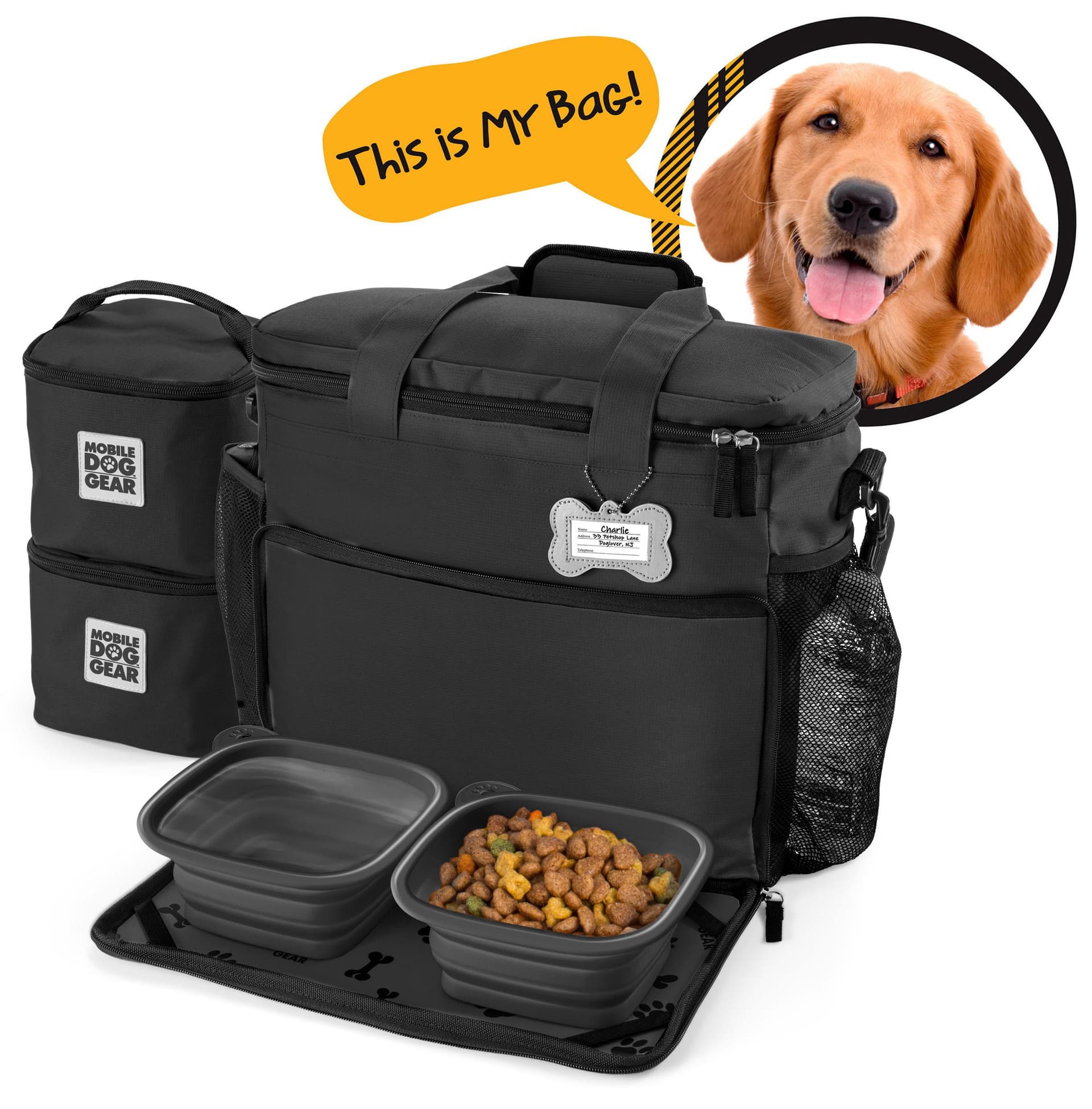 MDG Week Away Bag (Med/Lg Dogs) TM Size LG