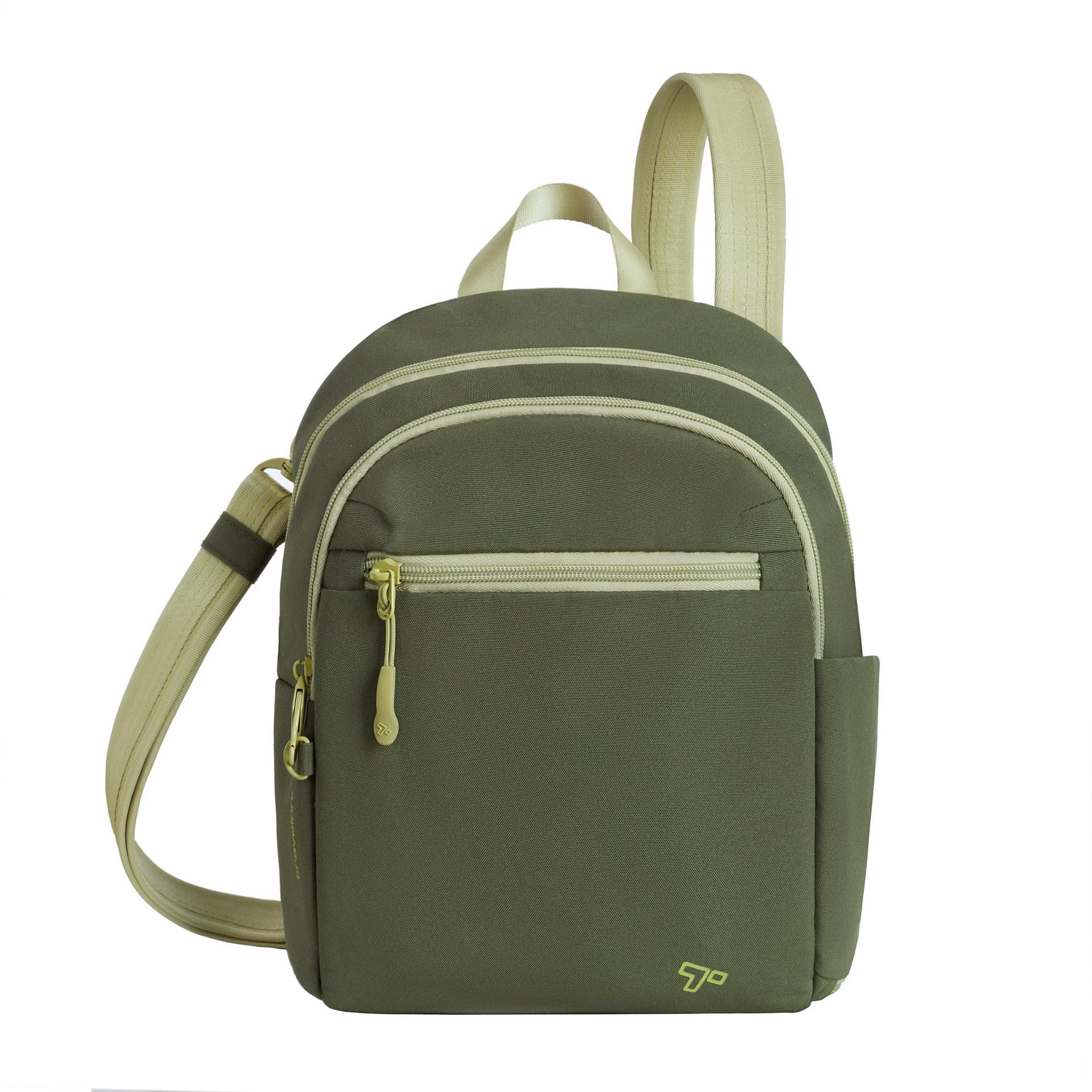 Voyages Anti-Theft East/West Crossbody Olive