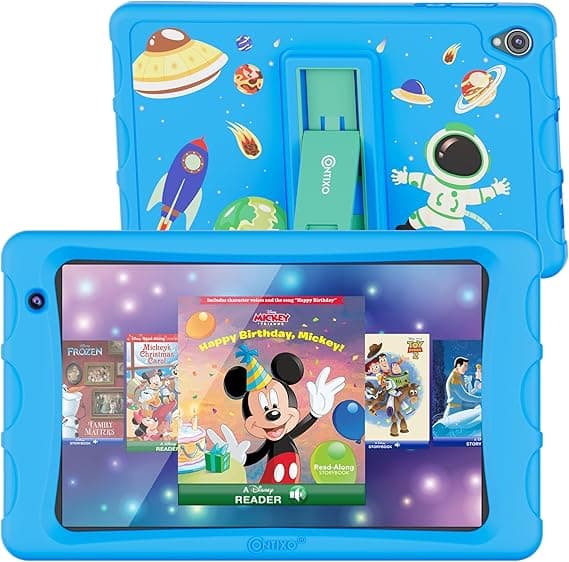 Contixo K81-Blue 8-Inch Kids Educational Tablet - 4GB + 64GB