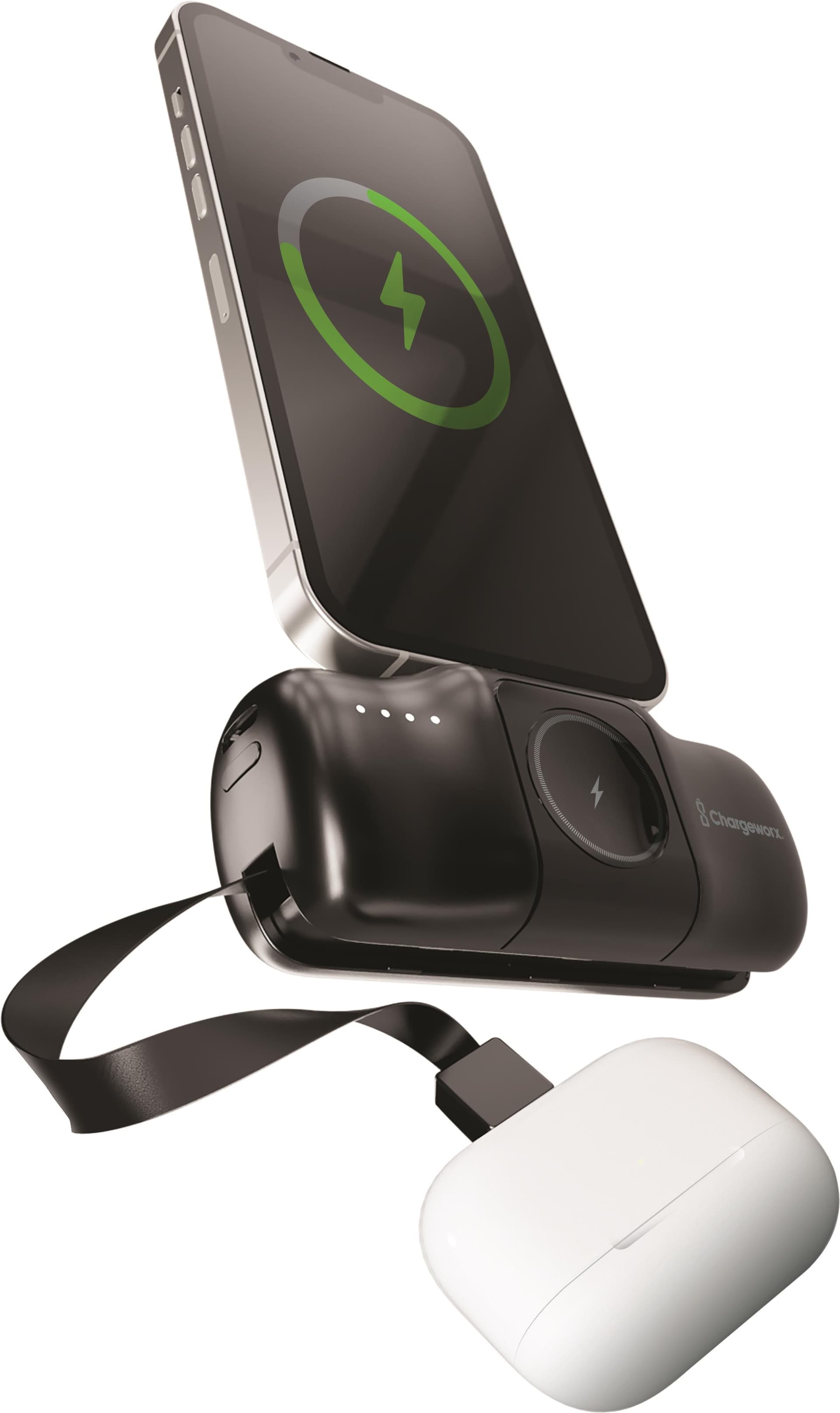 Capsule Power Bank w/ Built In C Cable