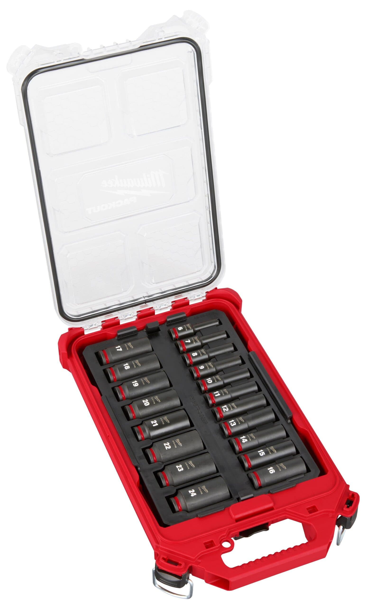 SHOCKWAVE Impact Duty Socket 3/8" Drive 19pc MM PACKOUT Set
