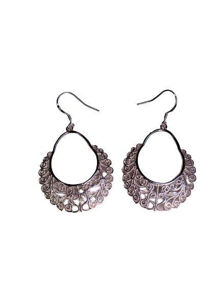 Lacey .925 Silver Dangle Earrings