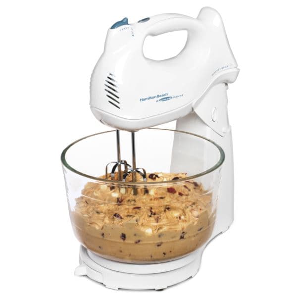 Power Deluxe 6 Speed Hand/Stand Mixer White