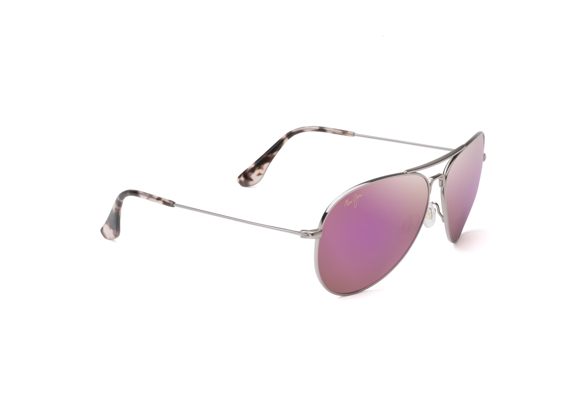Mavericks Polarized Sunglasses Rose Gold Frame Maui Sunrise Lens