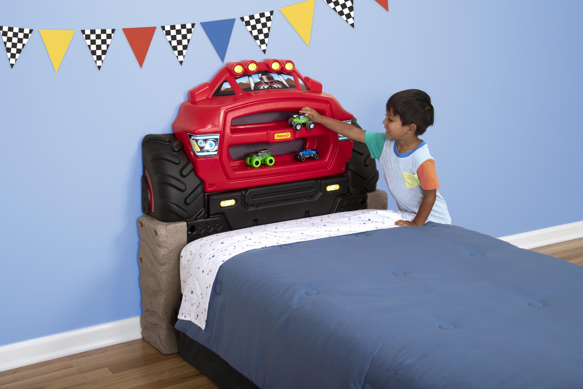 Monster Truck Headboard