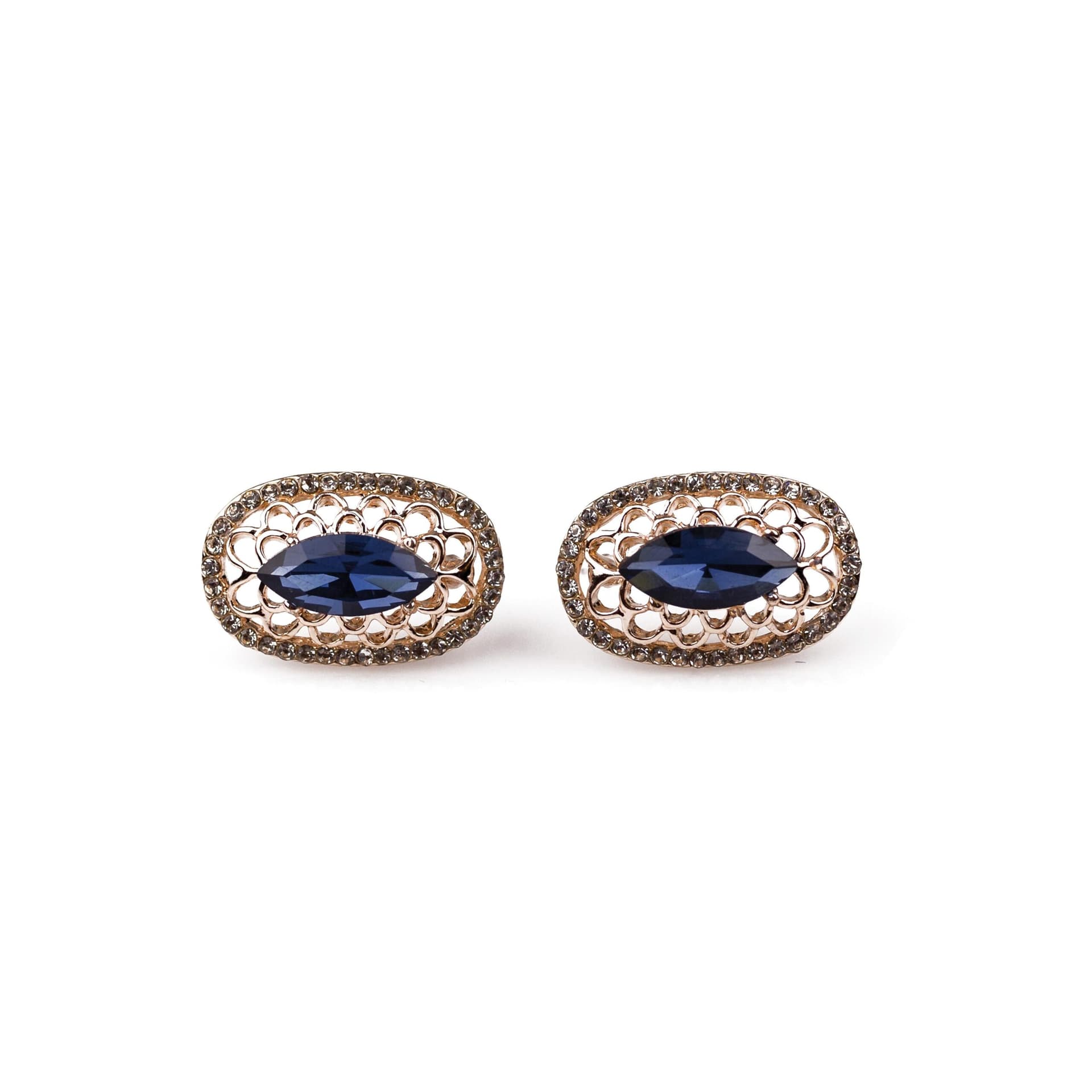 Golden Lattice Earrings