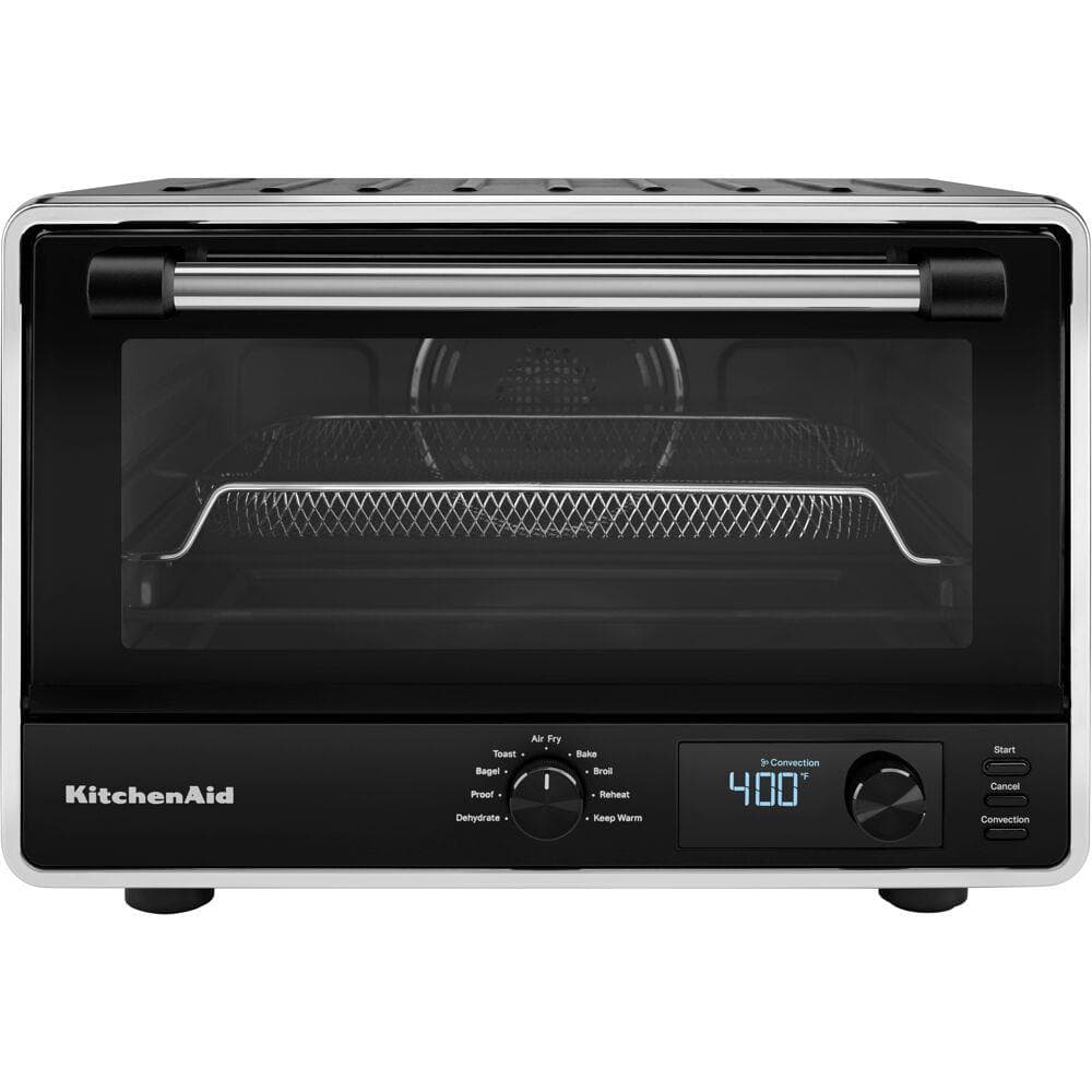 Digital Countertop Oven With Air Fry in Black Matte