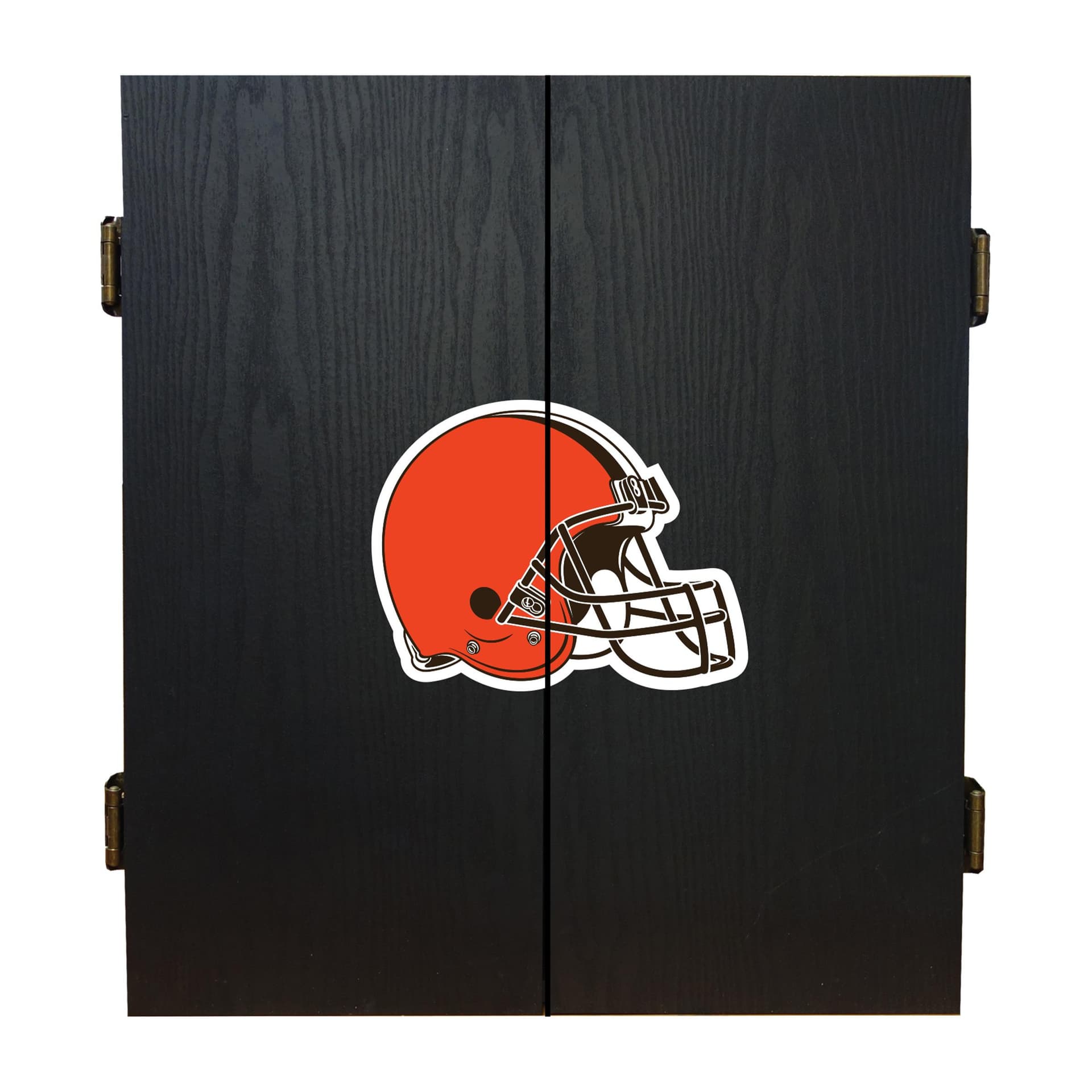 Cleveland Browns Dartboard Cabinet Set