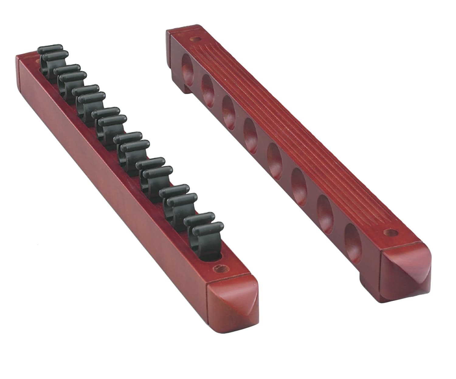 Viper Mahogany 8 Cue 2-Piece Wall Cue Rack
