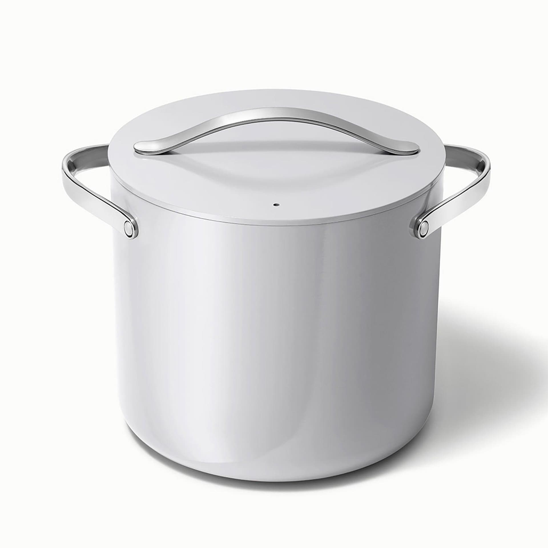 12qt Nonstick Ceramic Stockpot w/ Lid Gray