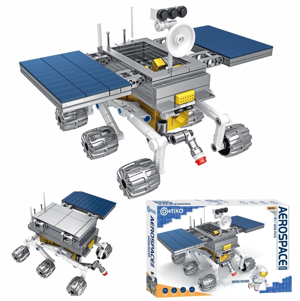 BK06 Aerospace Series Mars Rover Building Block Set-359 PCS