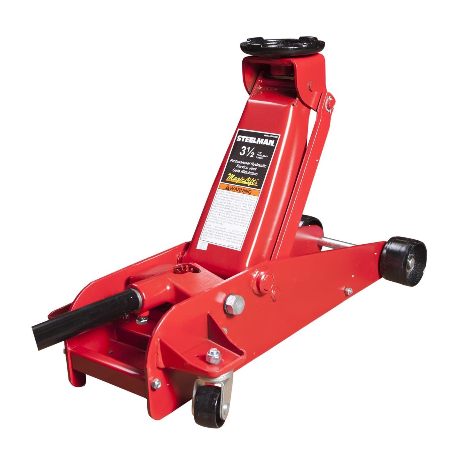 Steelman Professional 3.5-Ton Capacity Roll-Around Hydraulic Service Jack