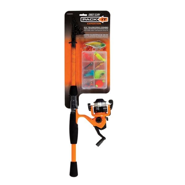 Pack-It Expedition 6'6" Spinning Combo