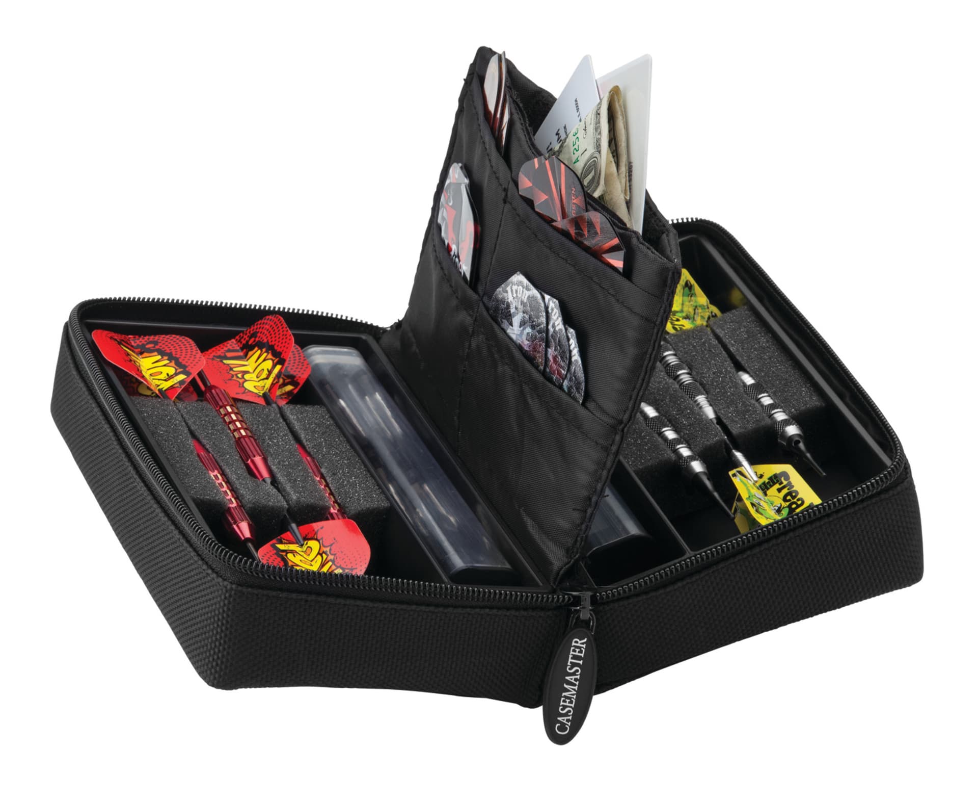 Casemaster Elite Jr Black Nylon Dart Case