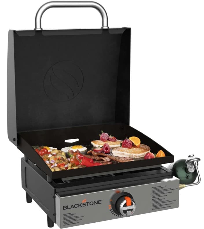 Blackstone Original Tabletop Griddle W/Hood Size 17"