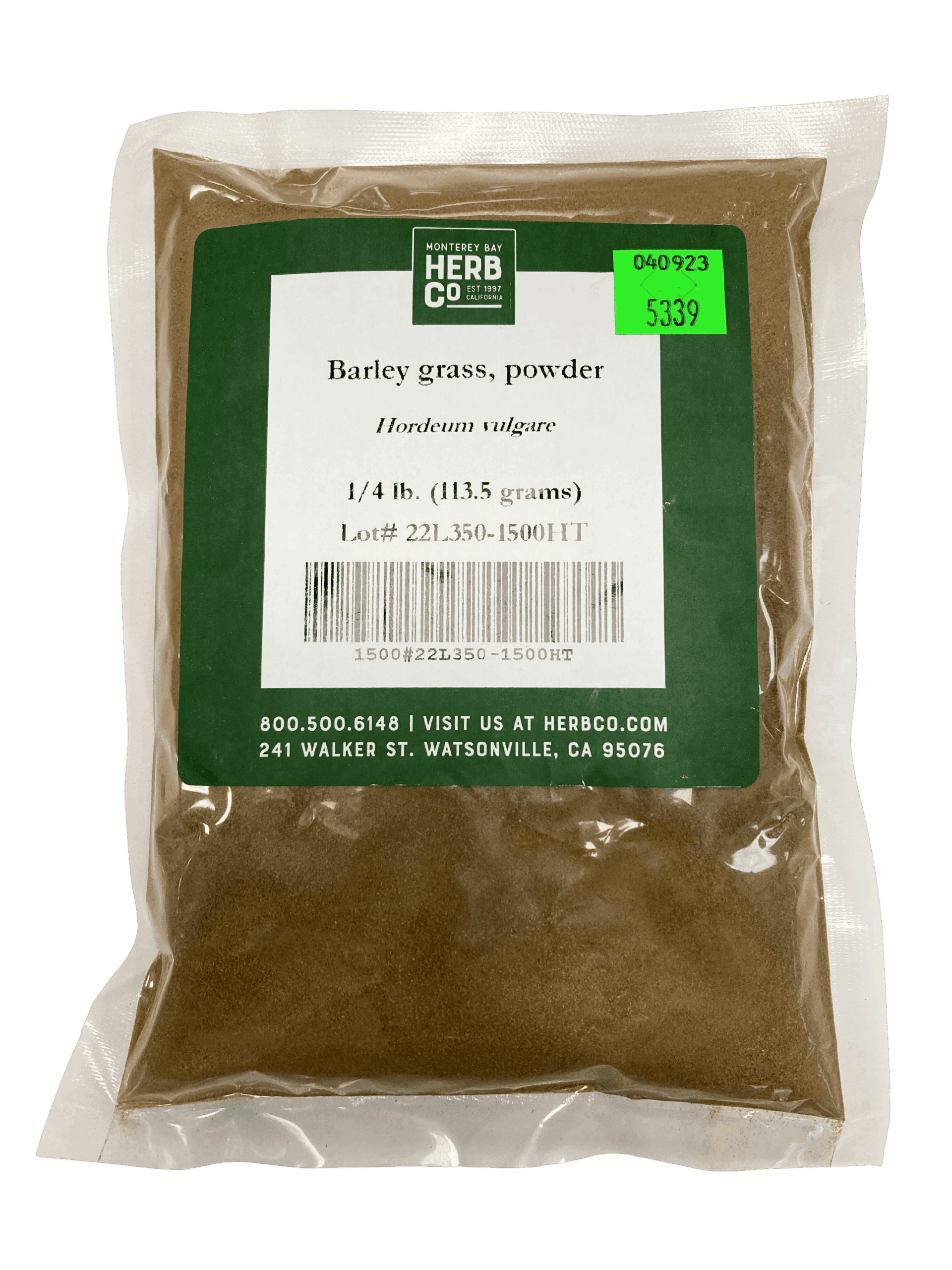 Barley Grass Powder - Country Life Natural Foods