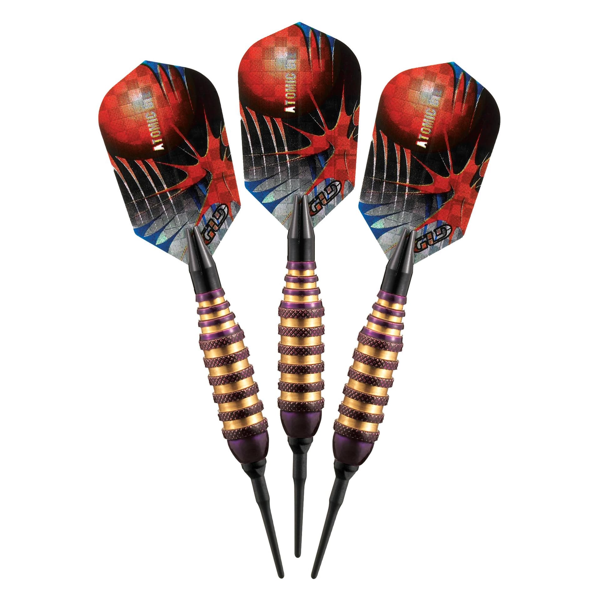 Viper Atomic Bee Purple Soft Tip Darts 16 Grams