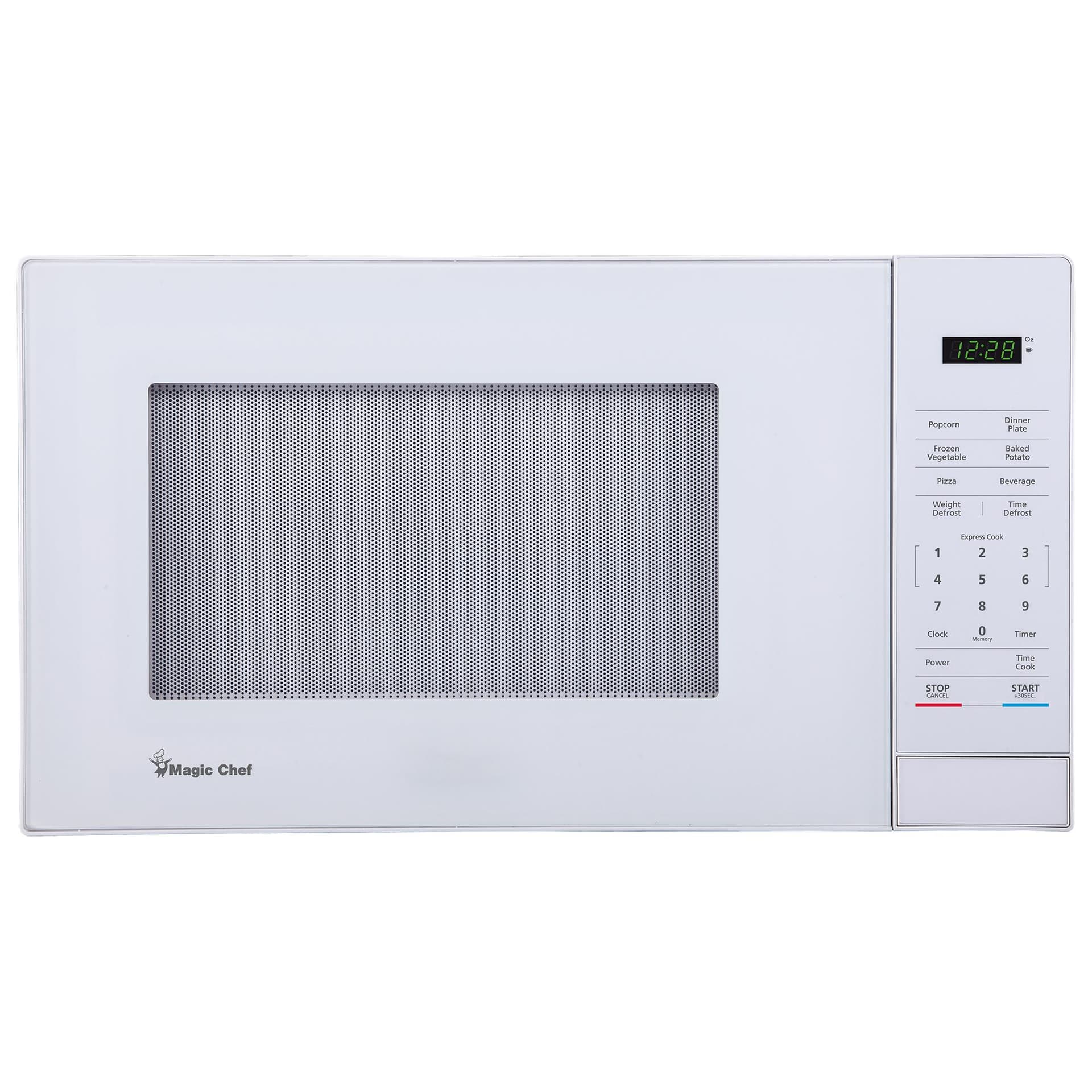 1.1-cu. ft. Countertop Microwave Oven in White