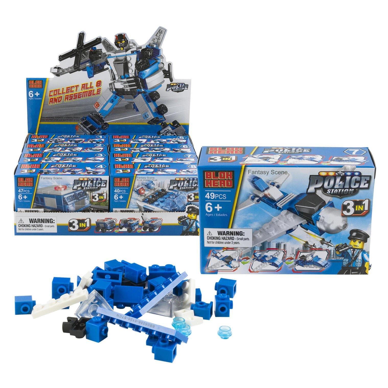 Super Magnum Transforming Building Block Set