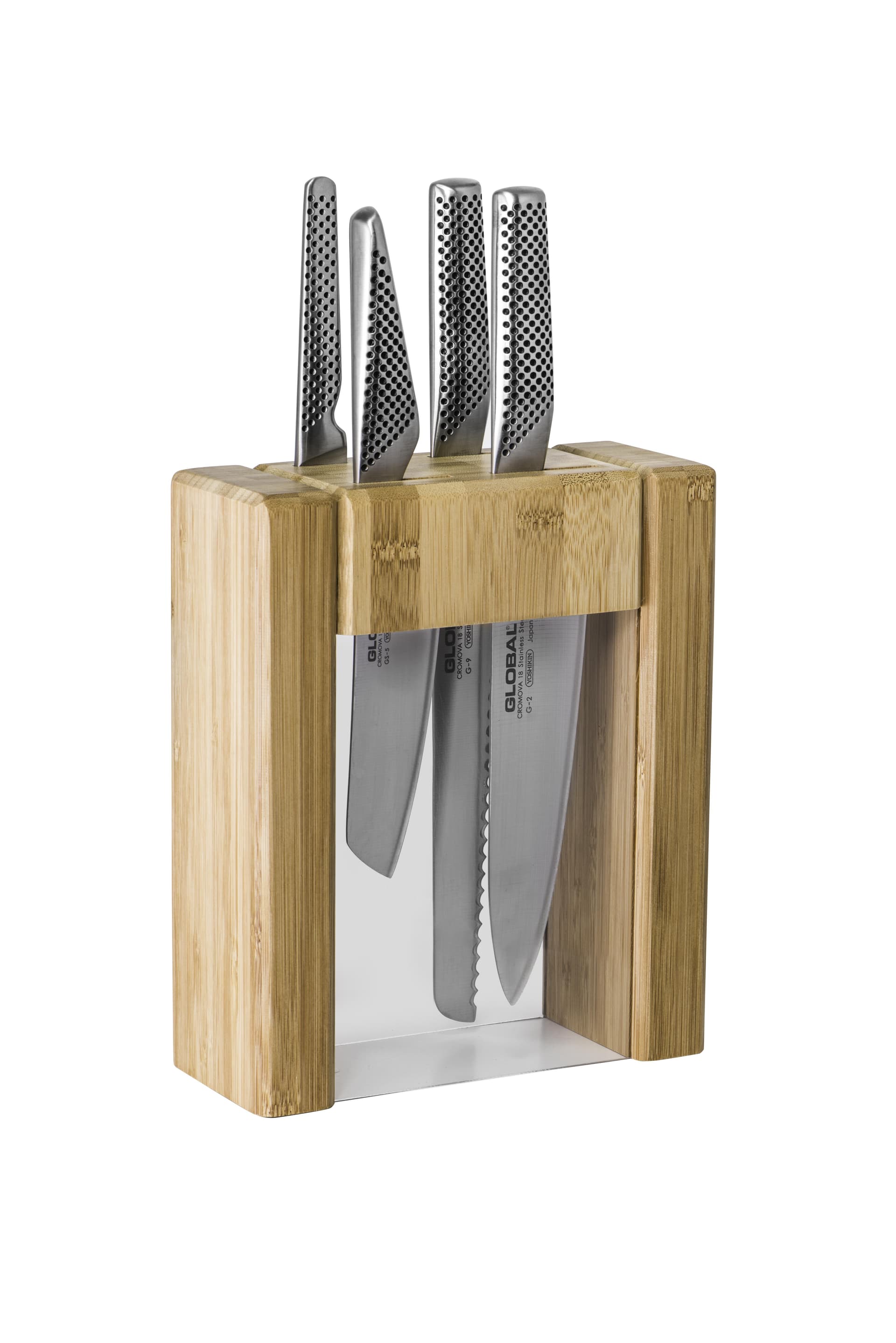Ikasu 5-Piece Knife Block Set