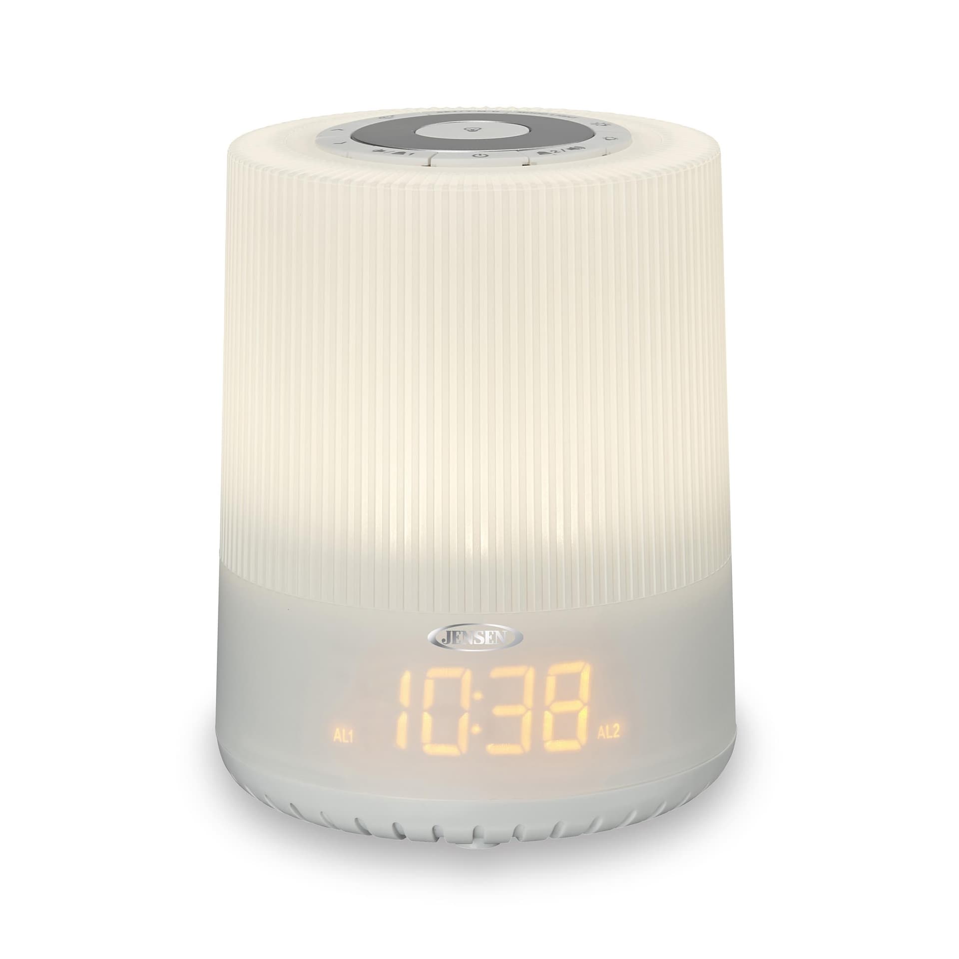 Mood Lamp Digital Dual Alarm Clock Radio