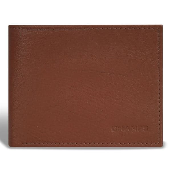Onyx Leather Bi-Fold Wallet Size 4.25"x3.5"