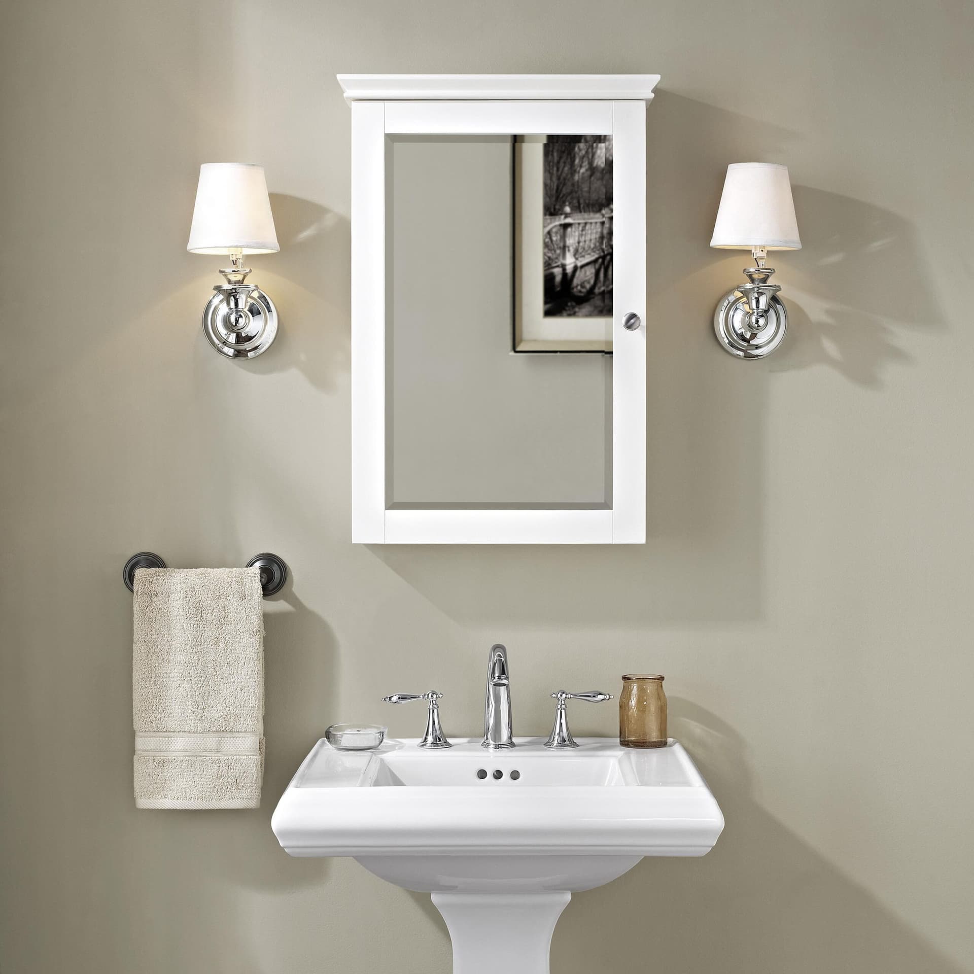 Lydia Wall Cabinet With Mirror