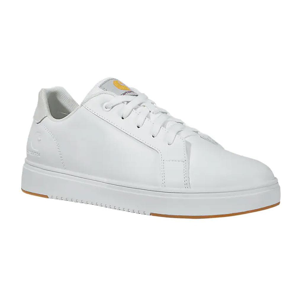 Carhartt Men's Detroit Leather Sneaker-White-9.5