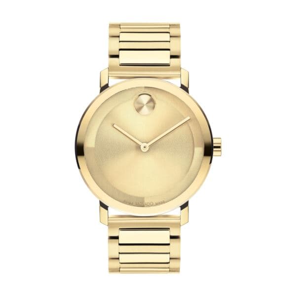 Men's Bold Evolution 2.0 Gold-Tone Stainless Steel Watch Gold Dial