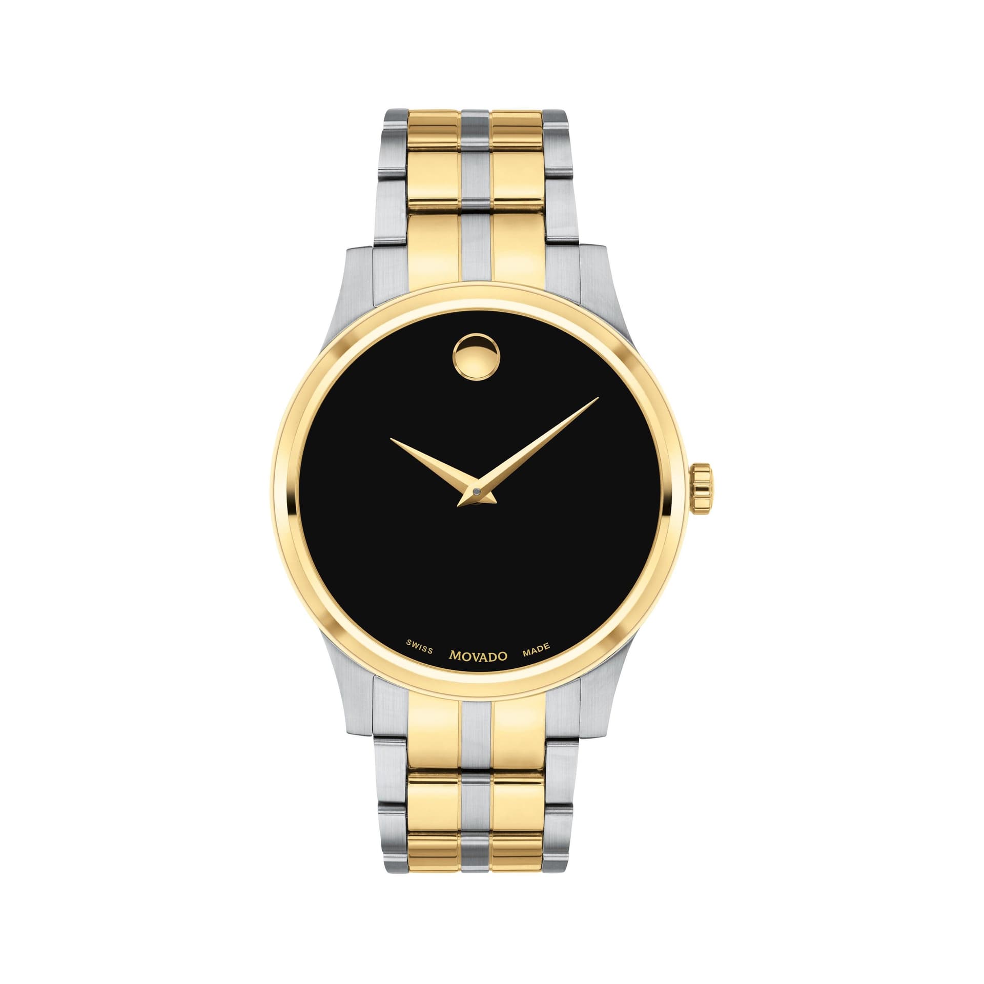 NEW Corporate Exclusive Gents. Yellow PVD/SS, Black dial.