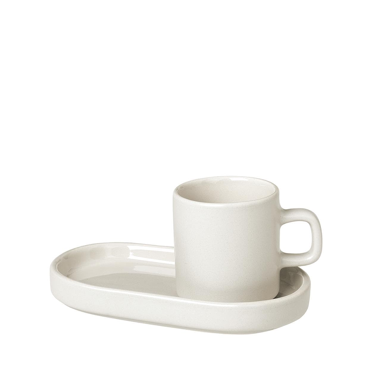 PILAR - Espresso Cups with Tray Set of 2