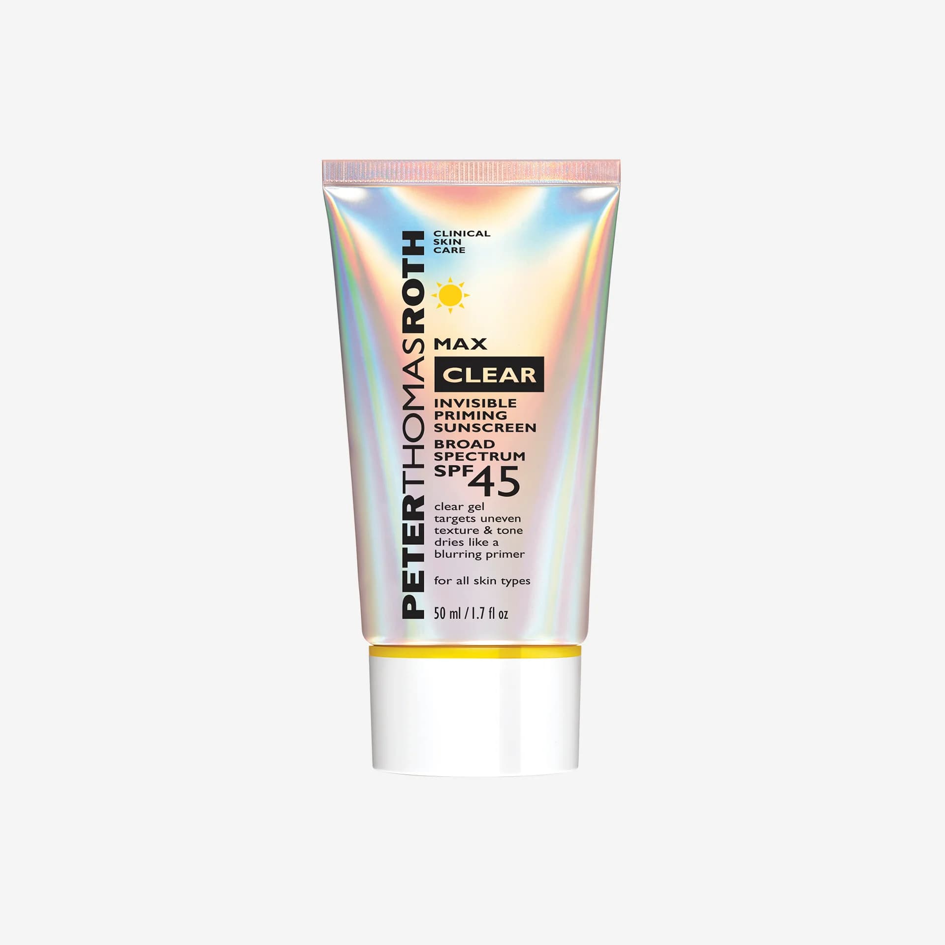 Max Clear Invisible Priming Sunscreen Broad Spectrum SPF 4