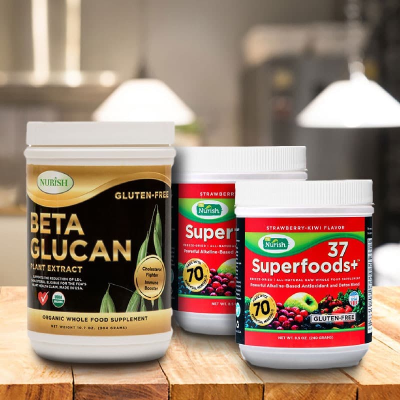 TWO Strawberry Kiwi & ONE Beta Glucan (Save $20)