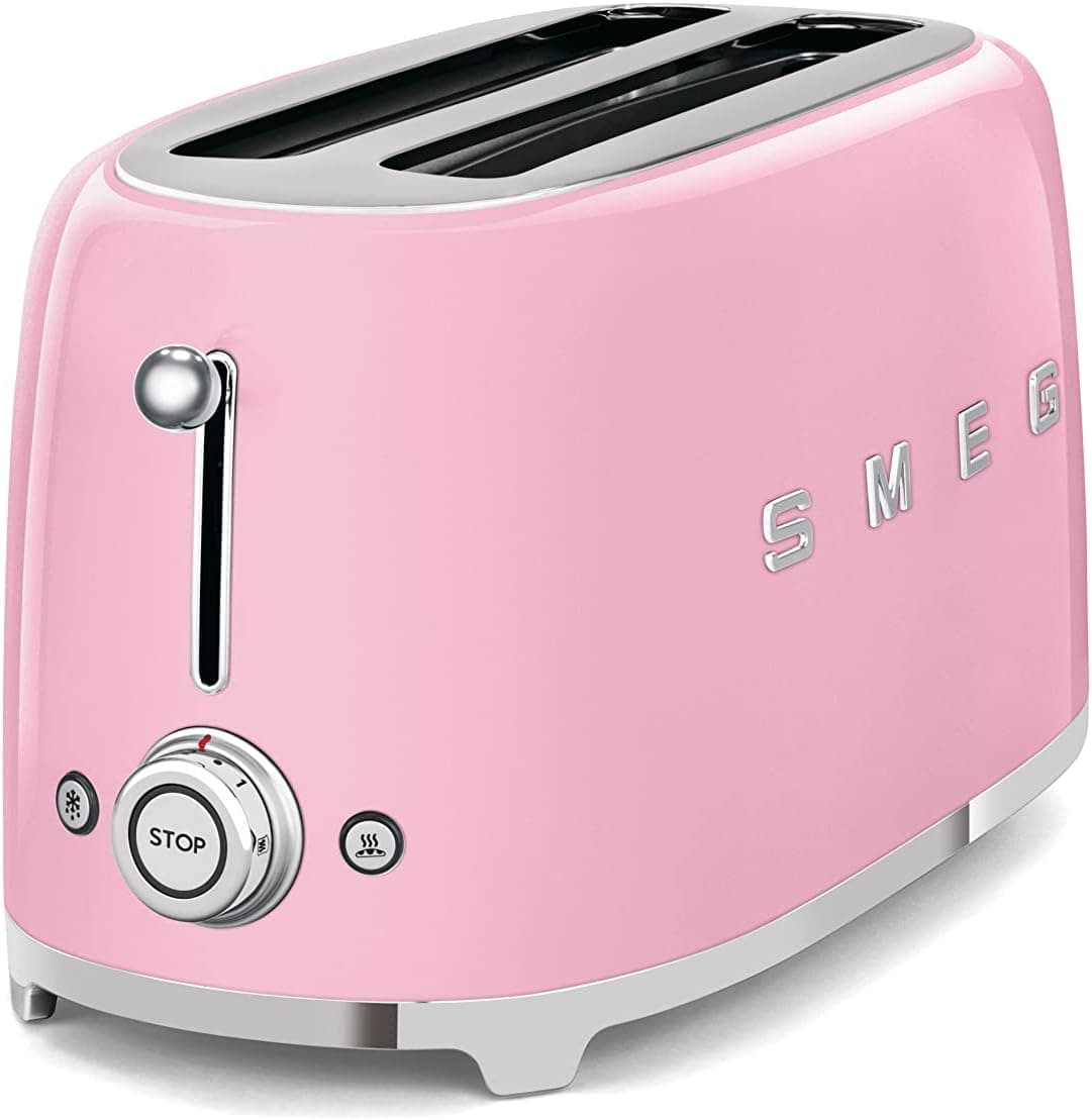 Smeg 50's Retro Style Aesthetic 4 Slice Toaster
