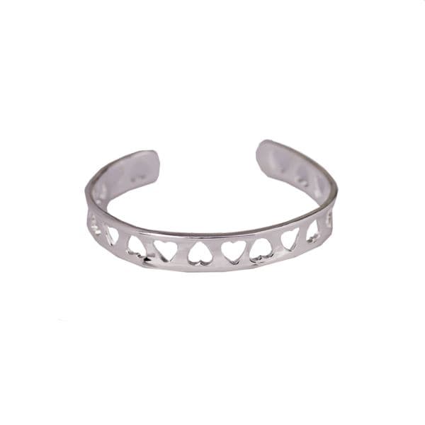 Silver Hearts Galore Bracelet