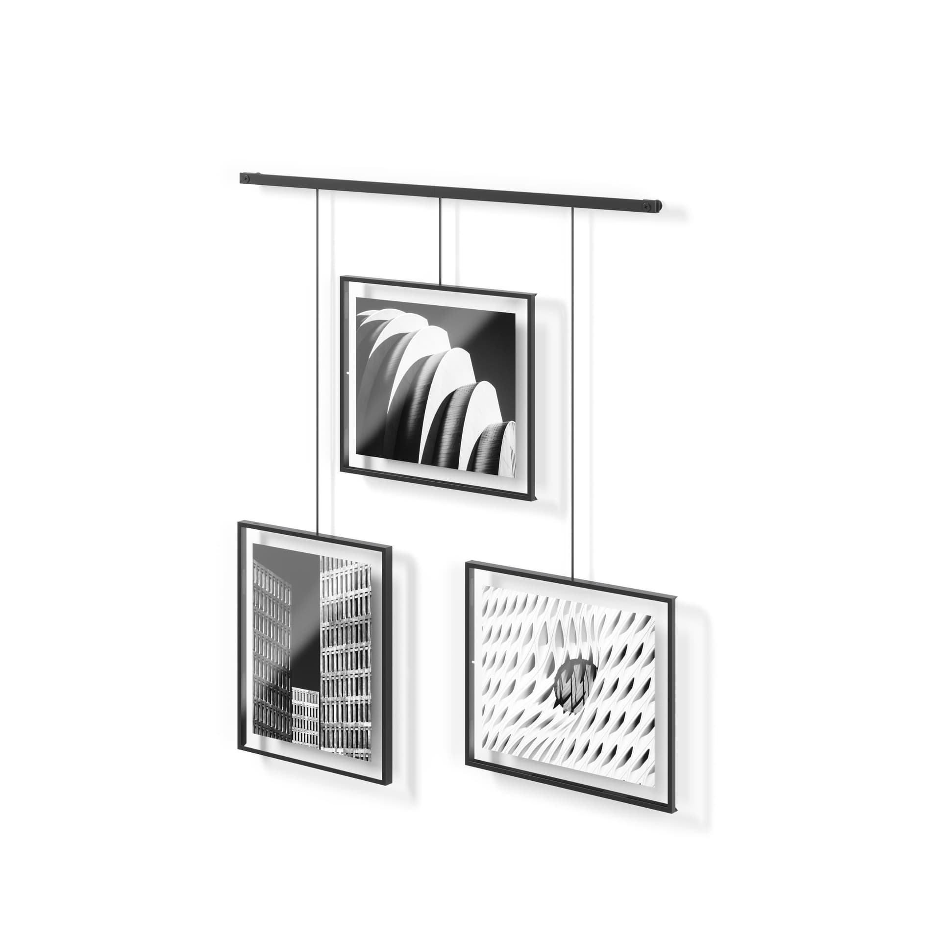 Exhibit Photo Display 30p 8X10 Black