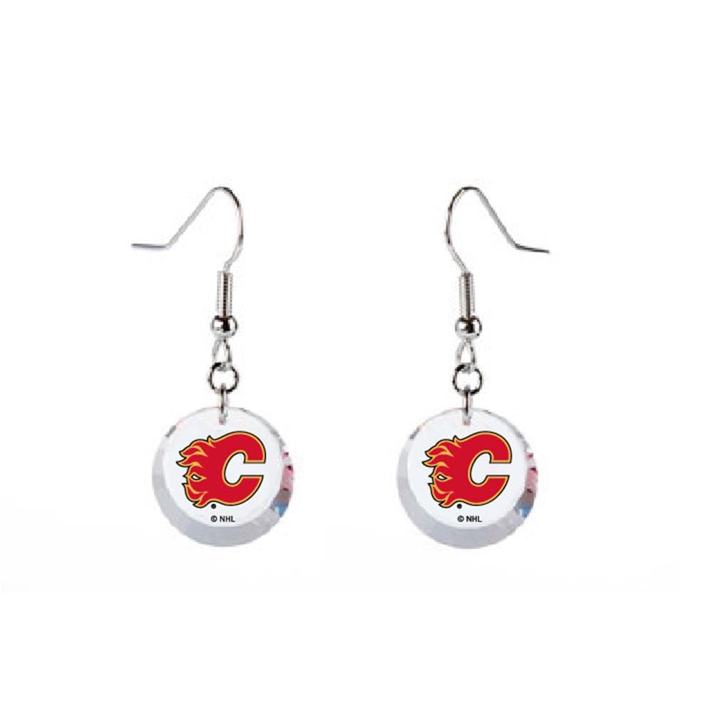 Calgary Flames Earrings