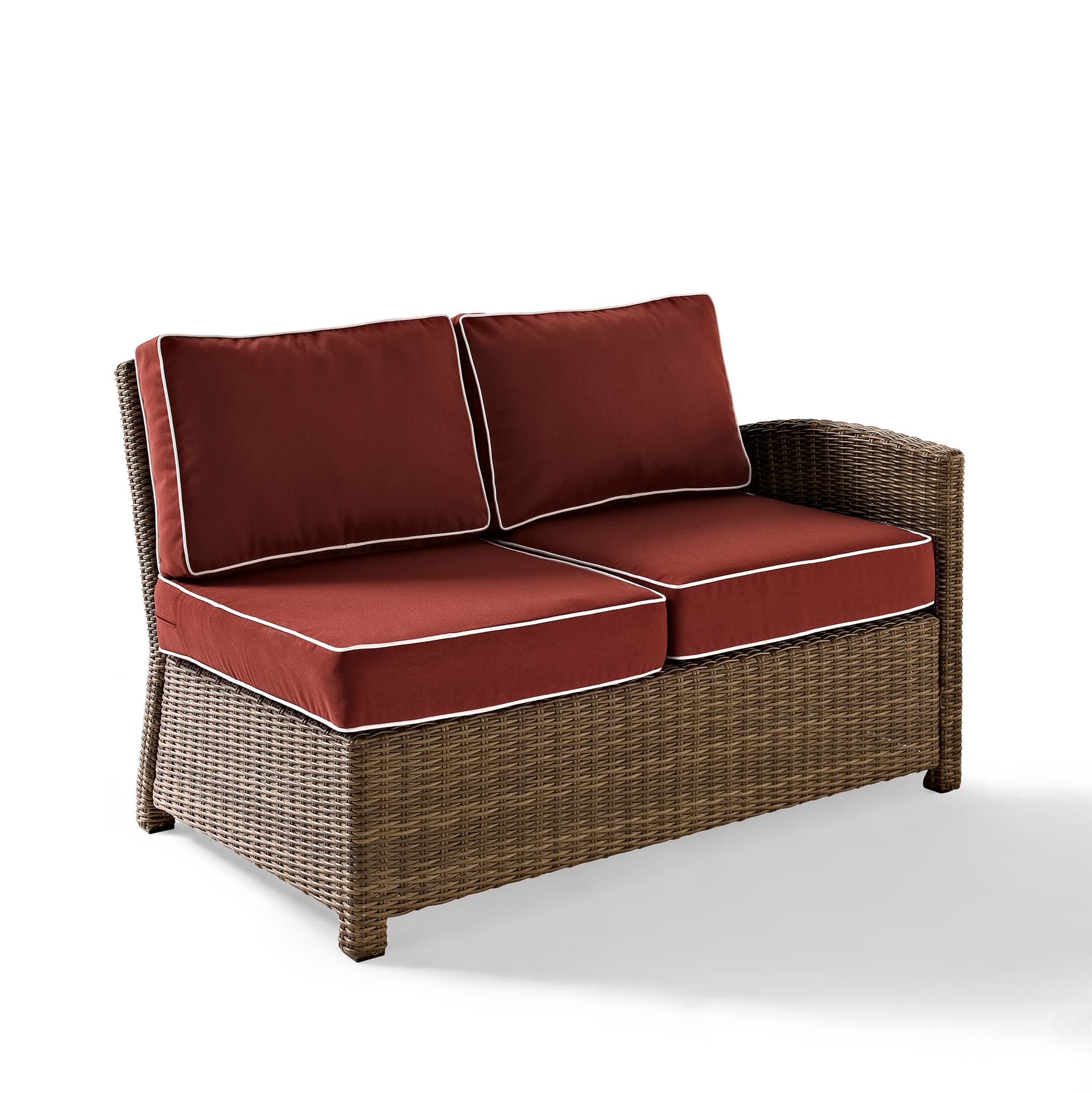 Bradenton Wicker Outdoor Sectional Right Side Loveseat