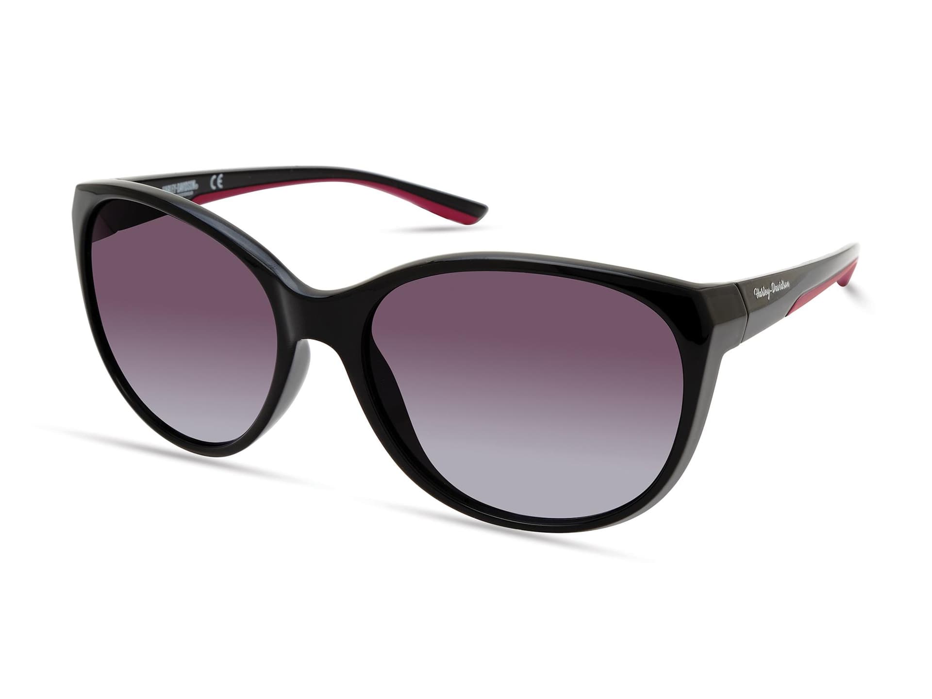 Women's Sunglass Shiny Black/Smoke