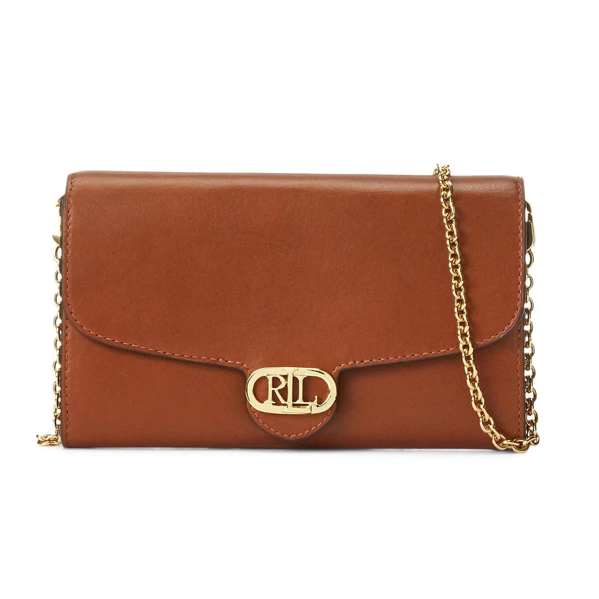 Adair Smooth Leather Crossbody Tan