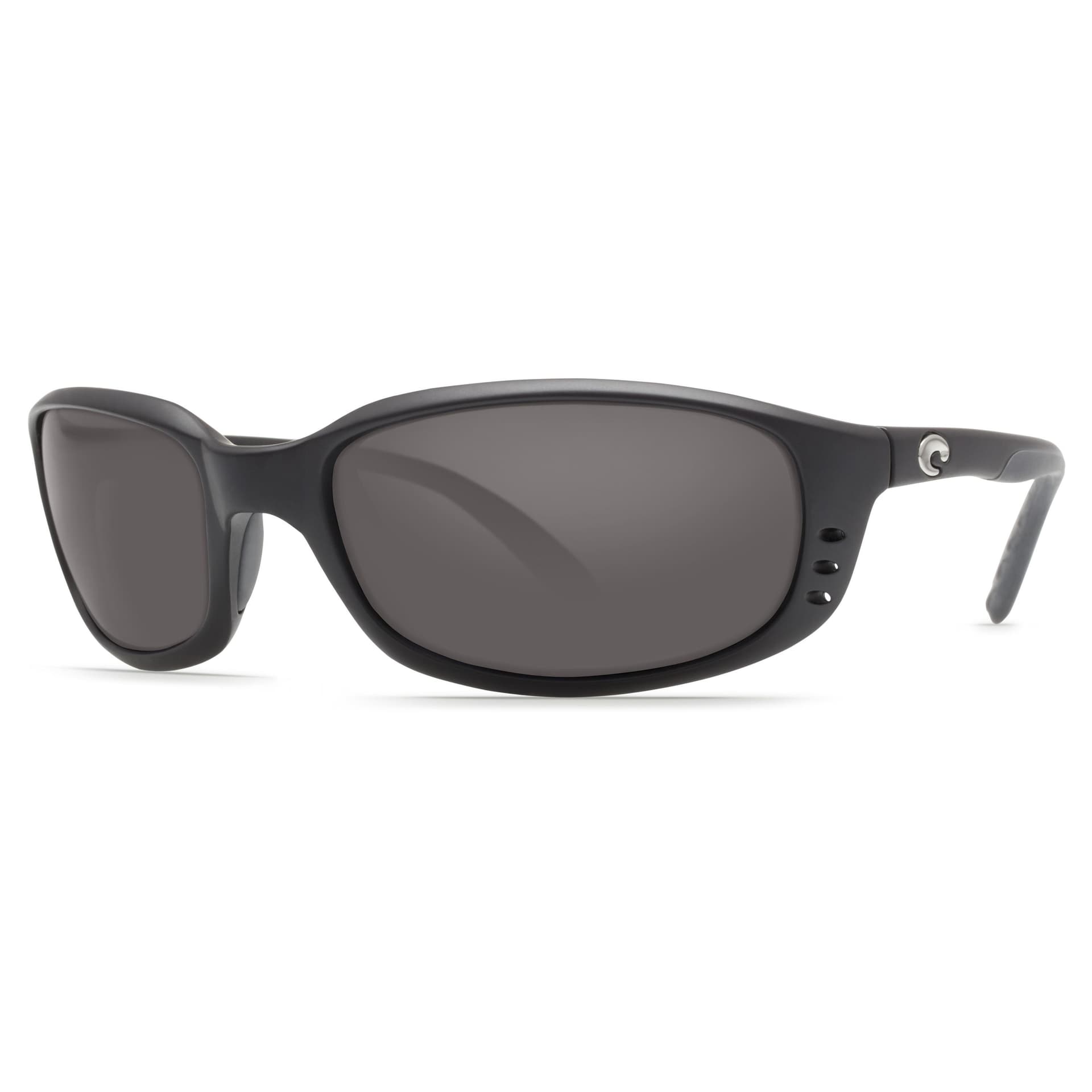 Brine Polarized Sunglasses - Shiny Black/Gray