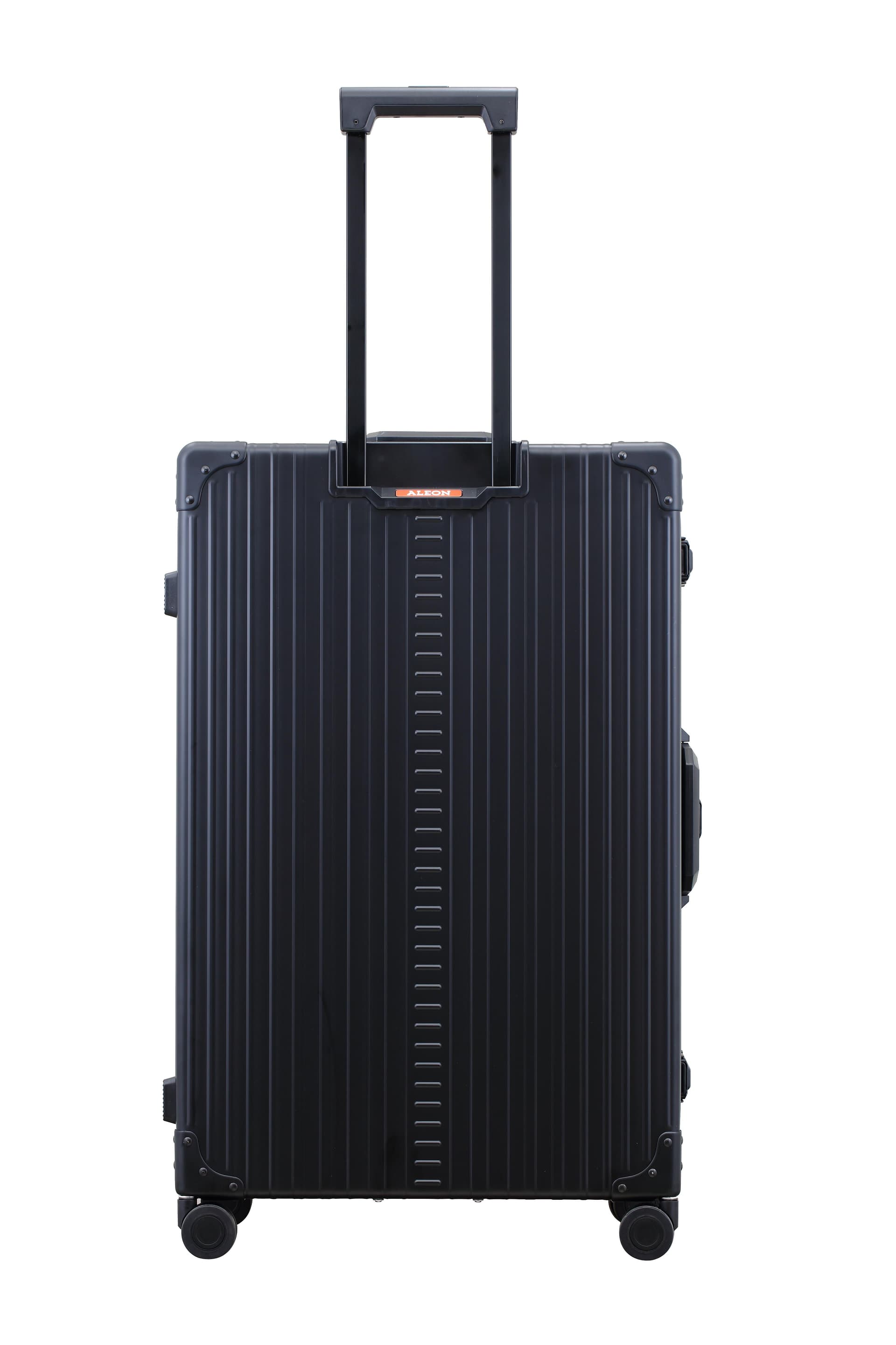Aleon 30" Macro Traveler Aluminum Hardside Checked Luggage with Suiter (Onyx) Black