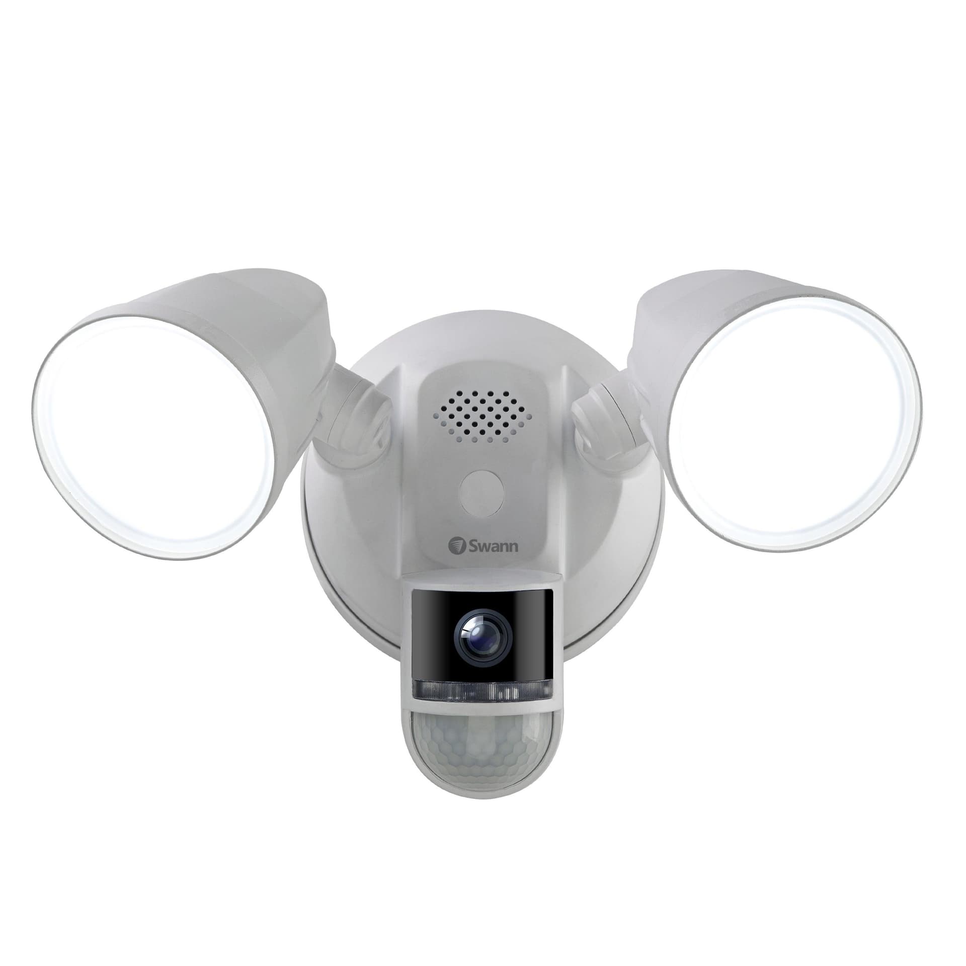 4K Wifi Floodlight Security Camera White