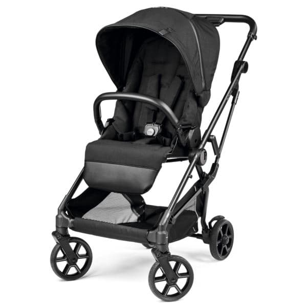Vivace Single Stroller w/ Reversible Seat &amp; Boot True Black